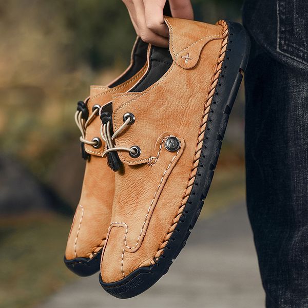 comfortable men shoes 2020 summer new men loafers soft leather shoes flats driving zapatos de hombre plus size 48, Black
comfortable men shoes 2020 summer new men loafers soft leather shoes flats driving zapatos de hombre plus size 48, Black