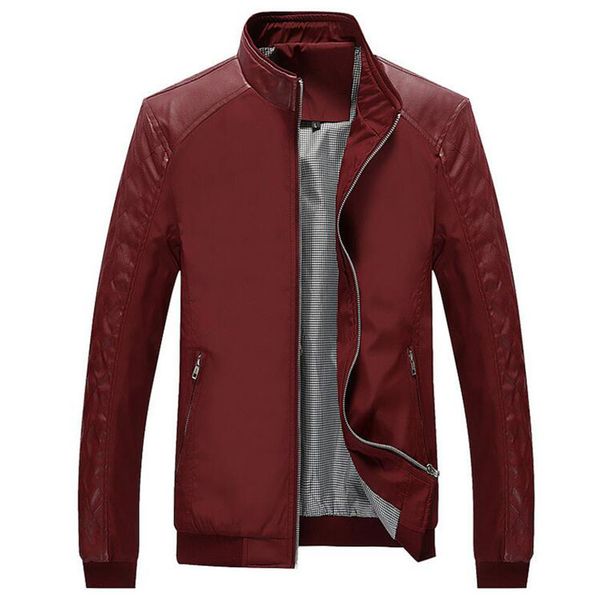 mens leather jackets motorcycle stand collar zipper pockets male pu coats biker faux leather fashion outerwear motorcycle coat
mens leather jackets motorcycle stand collar zipper pockets male pu coats biker faux leather fashion outerwear motorcycle coat