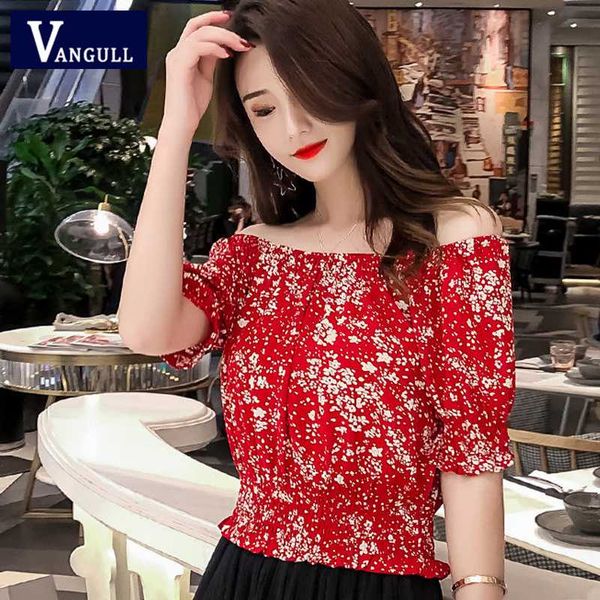 vangull printing women blouse half sleeve slach neck chiffon blouse spring summer new women loose pluse size thin shirts, White
vangull printing women blouse half sleeve slach neck chiffon blouse spring summer new women loose pluse size thin shirts, White