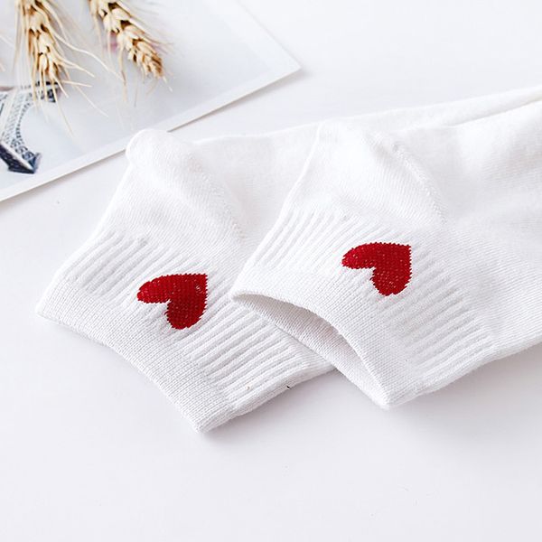 10шт = 5pairs женщины короткие носки красное сердце смазливая колледж свежее женский носки мягкий хлопок лето осень горячего сбывания девушк, Black;white
10шт = 5pairs женщины короткие носки красное сердце смазливая колледж свежее женский носки мягкий хлопок лето осень горячего сбывания девушк, Black;white