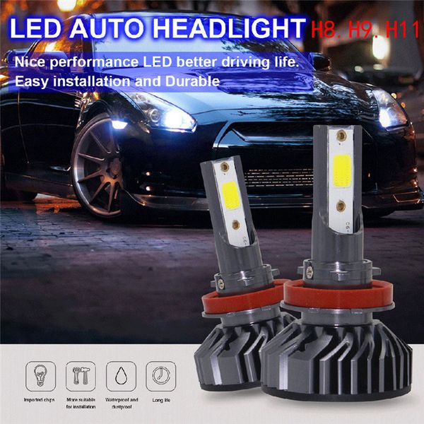 car light 2x h8/h9/h11 ev8 60w 8000lm 12v dob led headlight 6500k fog lamp hi/lo bulb dropship 19f18
car light 2x h8/h9/h11 ev8 60w 8000lm 12v dob led headlight 6500k fog lamp hi/lo bulb dropship 19f18