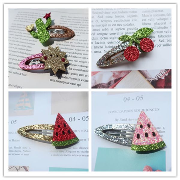 12pcs fashion cute glitter cherry watermelon snap clips sun star cactus barrettes princess headwear boutique hair accessories, Slivery;white
12pcs fashion cute glitter cherry watermelon snap clips sun star cactus barrettes princess headwear boutique hair accessories, Slivery;white