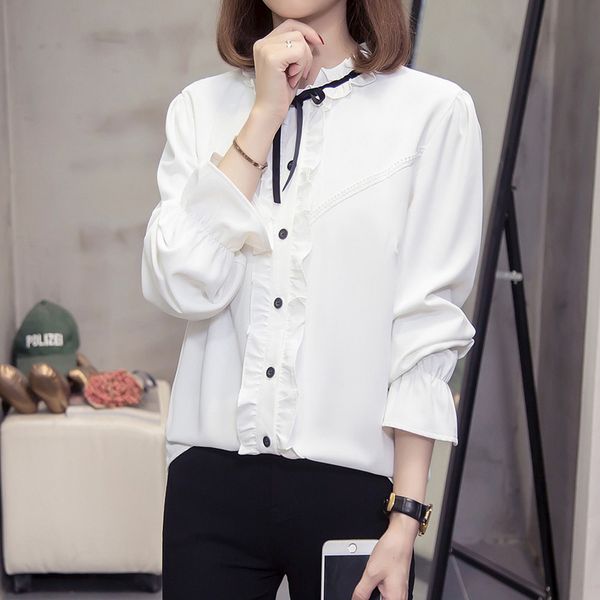 plus size white ruffled bow blouse and shirts women 2020 autumn trendy long sleeve loose office lady blusas versize tunics
plus size white ruffled bow blouse and shirts women 2020 autumn trendy long sleeve loose office lady blusas versize tunics