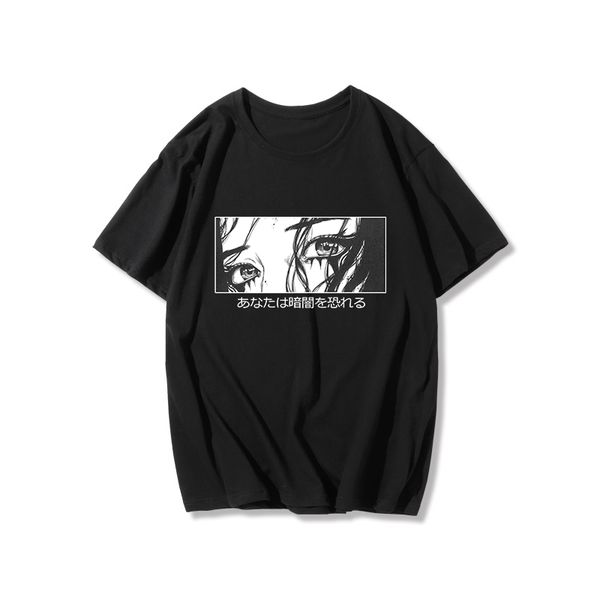 you're afraid of anime t shirt women korean style tumblr vintage aesthetic plus size short sleeve cotton clothes tee shirt femme, White
you're afraid of anime t shirt women korean style tumblr vintage aesthetic plus size short sleeve cotton clothes tee shirt femme, White