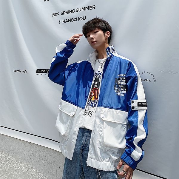 2019 new japanese winter cotton large size simple loose version men's flight korean of the trend sports super fire jacket, Black;brown
2019 new japanese winter cotton large size simple loose version men's flight korean of the trend sports super fire jacket, Black;brown