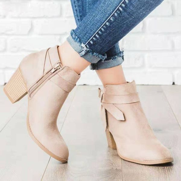 new women ankle boots autumn square heels women boots high heels women's shoes plus size 35-43 zipper botas mujer, Black
new women ankle boots autumn square heels women boots high heels women's shoes plus size 35-43 zipper botas mujer, Black