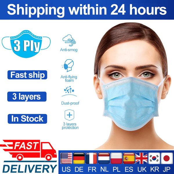 2500pcs factory direct shipping dhl / fedex/ups fda ce non-woven 3 слоя маски пылезащитные маски одноразовые маски для лица снаружи anti-dro
2500pcs factory direct shipping dhl / fedex/ups fda ce non-woven 3 слоя маски пылезащитные маски одноразовые маски для лица снаружи anti-dro