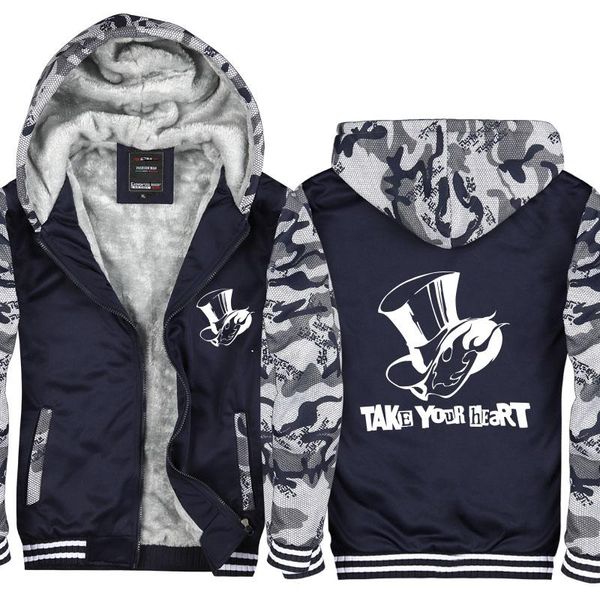 high-q persona 5 hoodie p5 persona5 thick fleece hooded hoodie cardigan coat jacket top, Black
high-q persona 5 hoodie p5 persona5 thick fleece hooded hoodie cardigan coat jacket top, Black