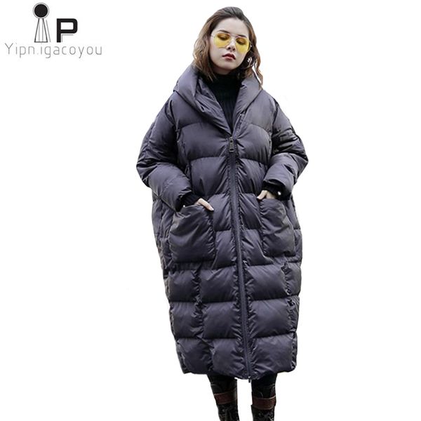fashion hooded coat long winter jacket women parka new silver bright cotton padded coat loose thick warm women coats streetwear, Black
fashion hooded coat long winter jacket women parka new silver bright cotton padded coat loose thick warm women coats streetwear, Black