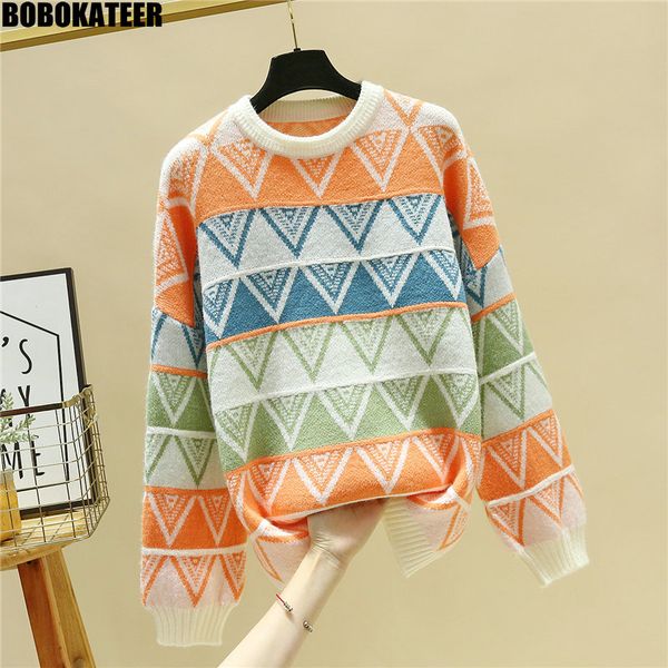 bobokateer loose knitted sweater women winter clothes woman oversized sweater female pullover casual jumper korean fashion 2019, White;black
bobokateer loose knitted sweater women winter clothes woman oversized sweater female pullover casual jumper korean fashion 2019, White;black