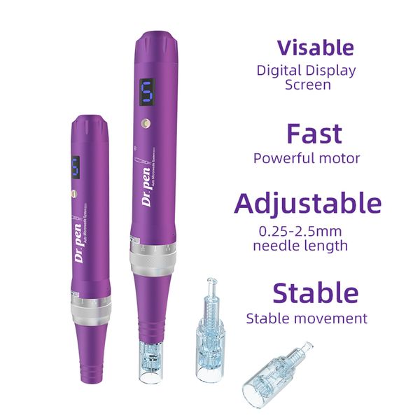 Аккумуляторная беспроводная Dr. Pen X5-W Derma Pen Auto Micro игла Регулируемая 0.25mm-2.5mm 5 Speed
Аккумуляторная беспроводная Dr. Pen X5-W Derma Pen Auto Micro игла Регулируемая 0.25mm-2.5mm 5 Speed 