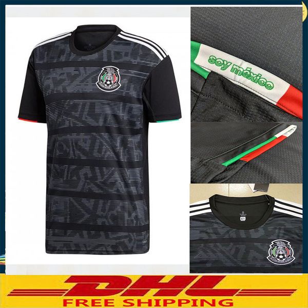Dhl 2019 mexico occer jer ey 2019 2020 mexico away black football hirt ize can be mixed batch 
Dhl 2019 mexico occer jer ey 2019 2020 mexico away black football hirt ize can be mixed batch