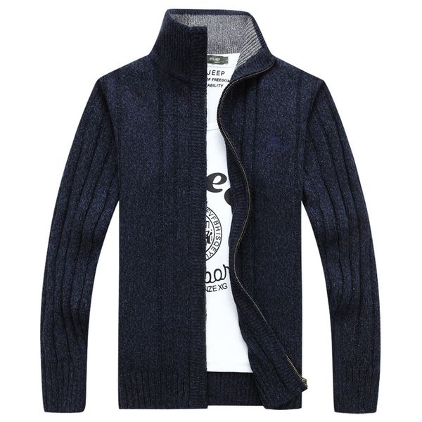 winter men's thick sweater coat full zipper turtleneck excellent solid sweater cardigan casual long sleeve clothing for autumn, White;black
winter men's thick sweater coat full zipper turtleneck excellent solid sweater cardigan casual long sleeve clothing for autumn, White;black