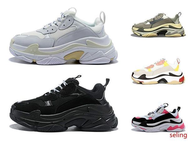 2019 designer shoe triple s for men women sneakers pairs 17fw black white red pink men trainers fashion casual dad shoe increasing sneaker
2019 designer shoe triple s for men women sneakers pairs 17fw black white red pink men trainers fashion casual dad shoe increasing sneaker