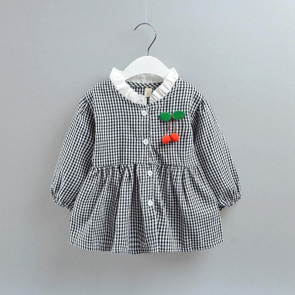 children kids dresses causal baby girl dress princess plaid long sleeve baby clothes, Red;yellow
children kids dresses causal baby girl dress princess plaid long sleeve baby clothes, Red;yellow