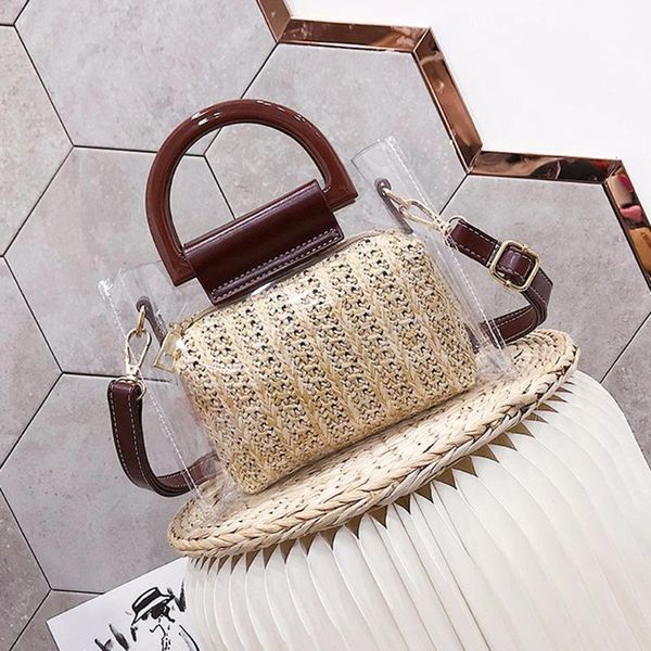 slub handle transparent bags for women 2020 summer travel shoulder messenger crossbody handbags lady beach hand bag
slub handle transparent bags for women 2020 summer travel shoulder messenger crossbody handbags lady beach hand bag