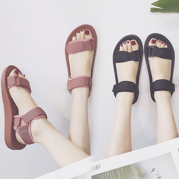 2020 sandals beach shoes all-match suit female beige summer heels women's woman heeled ladies for flat comfort block sports, Black
2020 sandals beach shoes all-match suit female beige summer heels women's woman heeled ladies for flat comfort block sports, Black