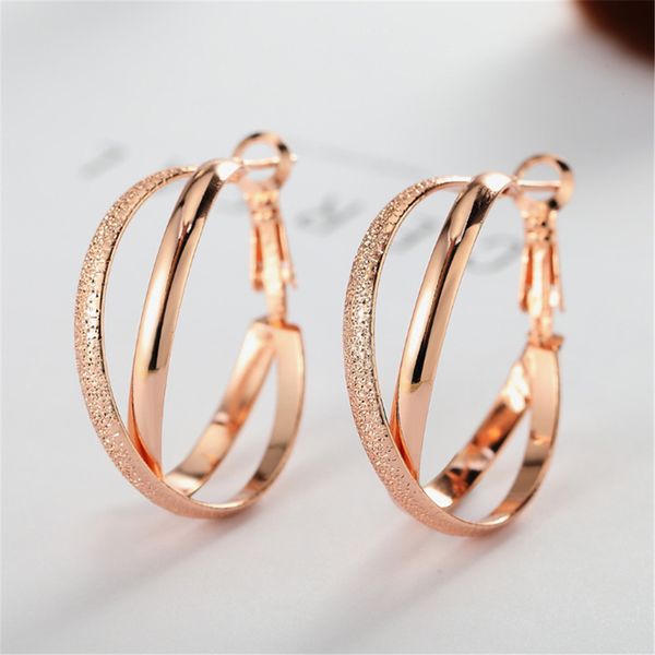 ecoday jewelry vintage hoop earrings rose gold silver color earrings for women pendientes mujer oorbellen brincos, Golden
ecoday jewelry vintage hoop earrings rose gold silver color earrings for women pendientes mujer oorbellen brincos, Golden