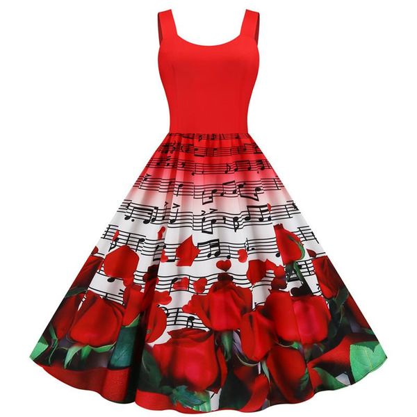 womens valentine dresses party ladies sleeveless long dresses fashion female printed colorful apparel, Black;gray
womens valentine dresses party ladies sleeveless long dresses fashion female printed colorful apparel, Black;gray