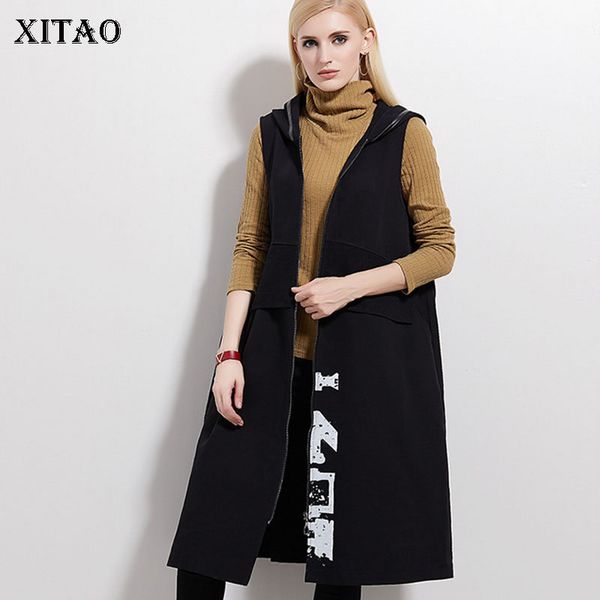 xitao women fashion vest 2020 autumn elegant goddess fan long pocket patchwork split small fresh casual style vest zp1536, Black;white
xitao women fashion vest 2020 autumn elegant goddess fan long pocket patchwork split small fresh casual style vest zp1536, Black;white