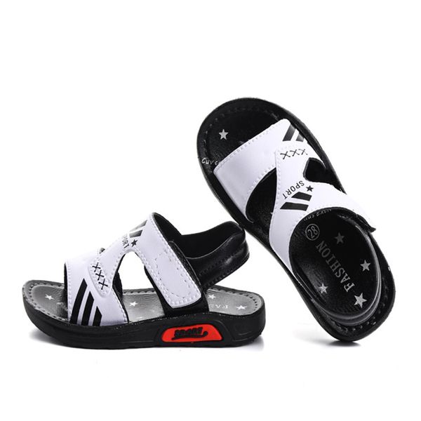 new 2019 big boys flat beach sandals kids summer shoes fashion children shoes non- slip boys student sport, Black;red
new 2019 big boys flat beach sandals kids summer shoes fashion children shoes non- slip boys student sport, Black;red