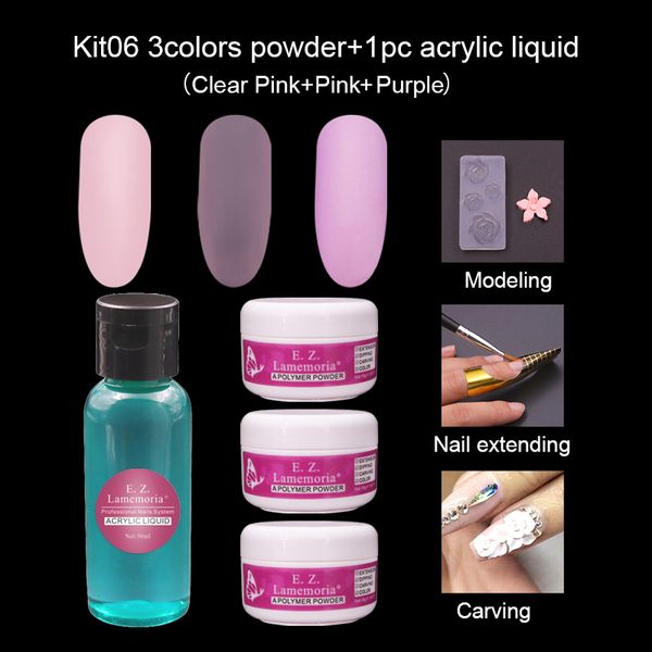 4 pcs/set acrylic powder acrylic nail kit crystal nail polymer for nails set for manicure need uv lamp art brush
4 pcs/set acrylic powder acrylic nail kit crystal nail polymer for nails set for manicure need uv lamp art brush