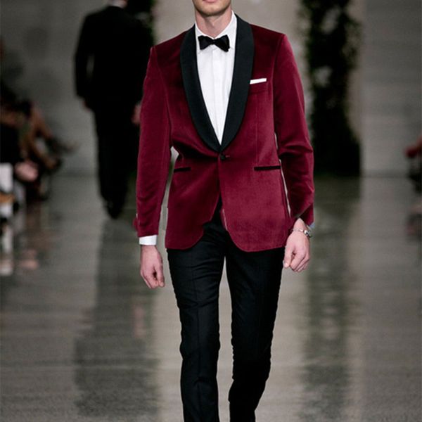 red men's suits velvet tailcoat tuxedo jacket men suit groom tuxedos groomsmen wear wedding bridegroom prom suits (jacket+pants+bowtie), White;black
red men's suits velvet tailcoat tuxedo jacket men suit groom tuxedos groomsmen wear wedding bridegroom prom suits (jacket+pants+bowtie), White;black