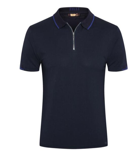 zilli short-sleeved t-shirt spell leather 2019 summer new lapel fashion zipper british embroidery leather leather tide, White;black
zilli short-sleeved t-shirt spell leather 2019 summer new lapel fashion zipper british embroidery leather leather tide, White;black