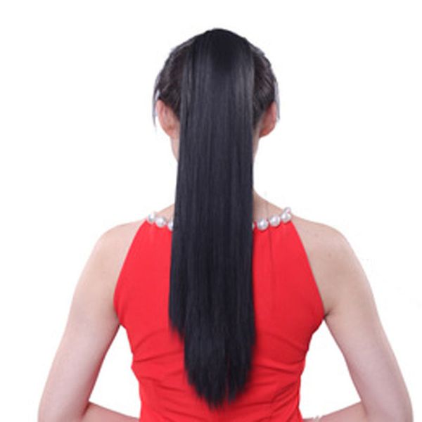 gripper ponytail grasping clip straight long hair wig pony-tail wig catch clip wigs 55cm 22inch, Black
gripper ponytail grasping clip straight long hair wig pony-tail wig catch clip wigs 55cm 22inch, Black