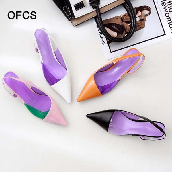 2020 pointed toe sweat women pumps color matching pvc 4cm heel sandals women fashion shoes female footwear pompes, Black
2020 pointed toe sweat women pumps color matching pvc 4cm heel sandals women fashion shoes female footwear pompes, Black