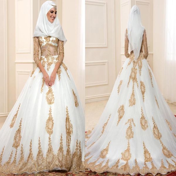 мусульманин свадебное платье gold lace 3/4 с длинным рукавом иллюзия лифа бальное платье длиной до пола свадебные платья 2020 dubai luxury d, White
мусульманин свадебное платье gold lace 3/4 с длинным рукавом иллюзия лифа бальное платье длиной до пола свадебные платья 2020 dubai luxury d, White
