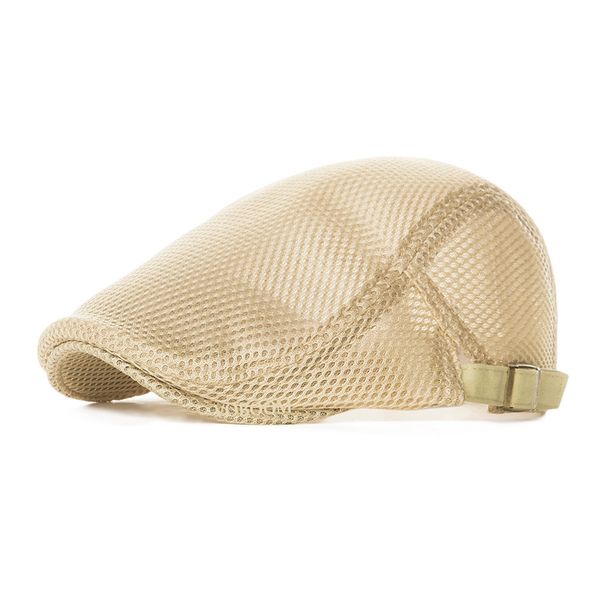 summer mesh flat cap men women beige casual beret light ivy caps cabbie newsboy gatsby hat adjustable breathable boina 124, Blue;gray
summer mesh flat cap men women beige casual beret light ivy caps cabbie newsboy gatsby hat adjustable breathable boina 124, Blue;gray