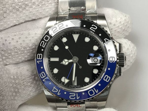 luxury watch gm factory bat bracelet blue&black bezel 904 steel gmt function swiss 3285 automatic movements 40mm mens automatic watches, Slivery;brown
luxury watch gm factory bat bracelet blue&black bezel 904 steel gmt function swiss 3285 automatic movements 40mm mens automatic watches, Slivery;brown