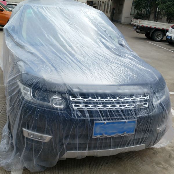 1pc disposable car cover car can be customized waterproof easy and convenient transparent plastic spray paint
1pc disposable car cover car can be customized waterproof easy and convenient transparent plastic spray paint