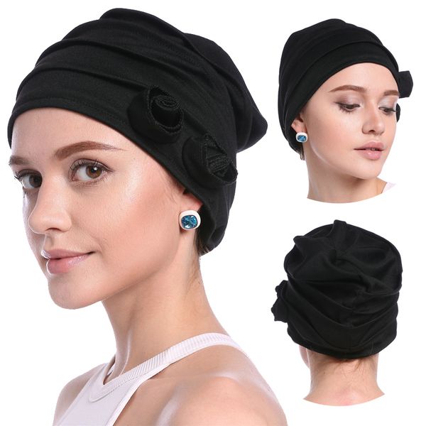 2019 fashion women muslim turban hat inner hijab caps solid cotton flower headscarf hats soft elastic arab head wrap bonnet, Red
2019 fashion women muslim turban hat inner hijab caps solid cotton flower headscarf hats soft elastic arab head wrap bonnet, Red