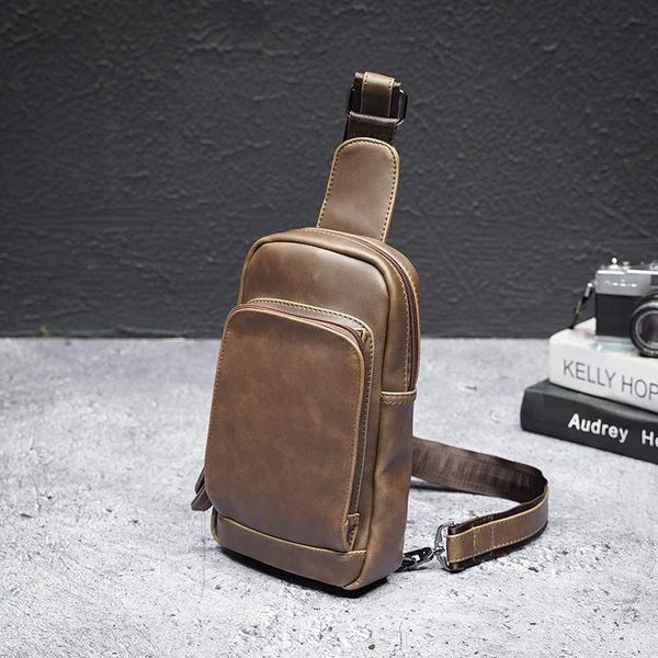 fashion men pu leather chest bag business travel day pack sling shoulder bags casual waterproof male messenger crossbody bag
fashion men pu leather chest bag business travel day pack sling shoulder bags casual waterproof male messenger crossbody bag