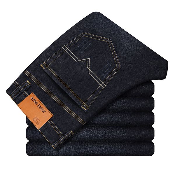men jeans classic new casual high stretch black warm cotton plaid straight slim skinny fit zipper denim pants male, Blue
men jeans classic new casual high stretch black warm cotton plaid straight slim skinny fit zipper denim pants male, Blue