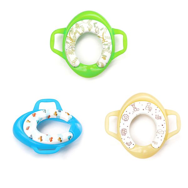 3 colors baby potty soft toilet training seat children trainer assistant potty toilet pad with handle auxiliary toilet seat
3 colors baby potty soft toilet training seat children trainer assistant potty toilet pad with handle auxiliary toilet seat