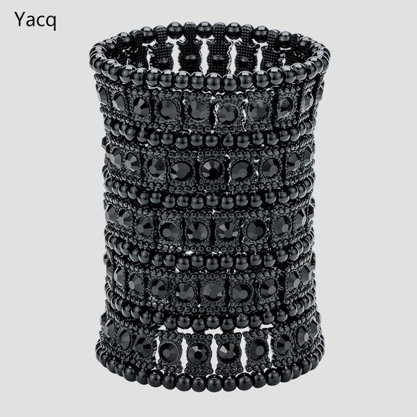 yacq multilayer stretch cuff bracelet women crystal wedding bridal fashion jewelry gifts for her wife b13 wholesale dropshipping, Golden;silver
yacq multilayer stretch cuff bracelet women crystal wedding bridal fashion jewelry gifts for her wife b13 wholesale dropshipping, Golden;silver