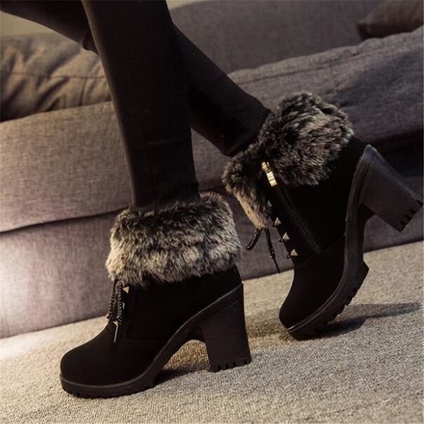 designer dropshipping new women's shoes autumn winter high heel women riding boots high heel thick with side zipper women boots, Black
designer dropshipping new women's shoes autumn winter high heel women riding boots high heel thick with side zipper women boots, Black