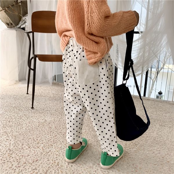 autumn 2019 boys cotton dot turnip pants kids girls casual all-match trousers 1-6y, Blue
autumn 2019 boys cotton dot turnip pants kids girls casual all-match trousers 1-6y, Blue