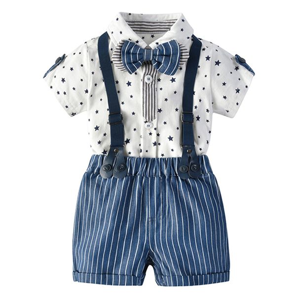 newborn baby boy romper bow tie outfit suit toddler stars summer gentleman jumpsuit + suspenders, White
newborn baby boy romper bow tie outfit suit toddler stars summer gentleman jumpsuit + suspenders, White