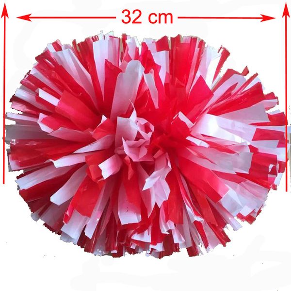 32cm red + white sports pompoms (2pieces/lot) cheers pompons color can combination please give me message
32cm red + white sports pompoms (2pieces/lot) cheers pompons color can combination please give me message