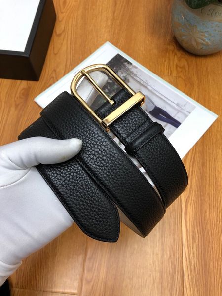 NEW ARRIVAL Mens Designer Belts Leather Business Belt Black Strap Big Gold Buckle Womens Belt + Original Box
NEW ARRIVAL Mens Designer Belts Leather Business Belt Black Strap Big Gold Buckle Womens Belt + Original Box