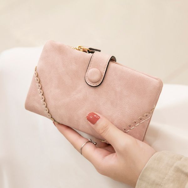 autumn and winter new women's short wallet korean version of retro grinding lace large capacity students carry bags, Red;black
autumn and winter new women's short wallet korean version of retro grinding lace large capacity students carry bags, Red;black