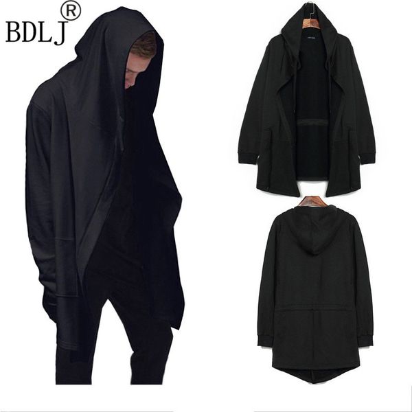 2017 men hooded jacket black gown hip hop mantle hoodie sweatshirts long sleeves cloak coats outwear man fashion
2017 men hooded jacket black gown hip hop mantle hoodie sweatshirts long sleeves cloak coats outwear man fashion