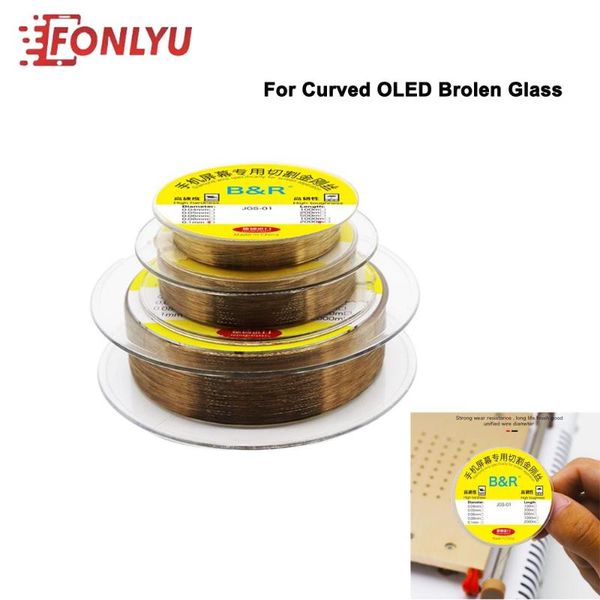 1000m tungsten alloys steel wire lcd screen separating line for curved oled broken glass mobile phone tablets repair
1000m tungsten alloys steel wire lcd screen separating line for curved oled broken glass mobile phone tablets repair
