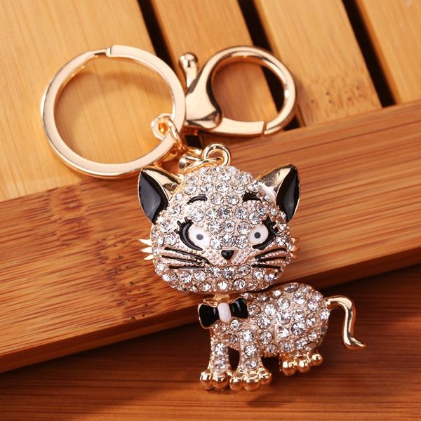 lovely bag keychain car cat rhinestone handbag charm pendant key chain ring gift n58f, Silver
lovely bag keychain car cat rhinestone handbag charm pendant key chain ring gift n58f, Silver
