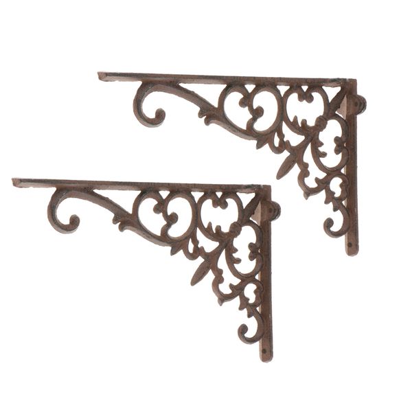 2pcs heavy duty cast iron vintage antique style floating shelf bracket garden braces rustic shelf bracket home decoration s
2pcs heavy duty cast iron vintage antique style floating shelf bracket garden braces rustic shelf bracket home decoration s