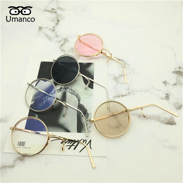 umanco 2019 new british gentleman round unilateral clear glasses frame for women men alloy frame long chain classic gifts, Black
umanco 2019 new british gentleman round unilateral clear glasses frame for women men alloy frame long chain classic gifts, Black